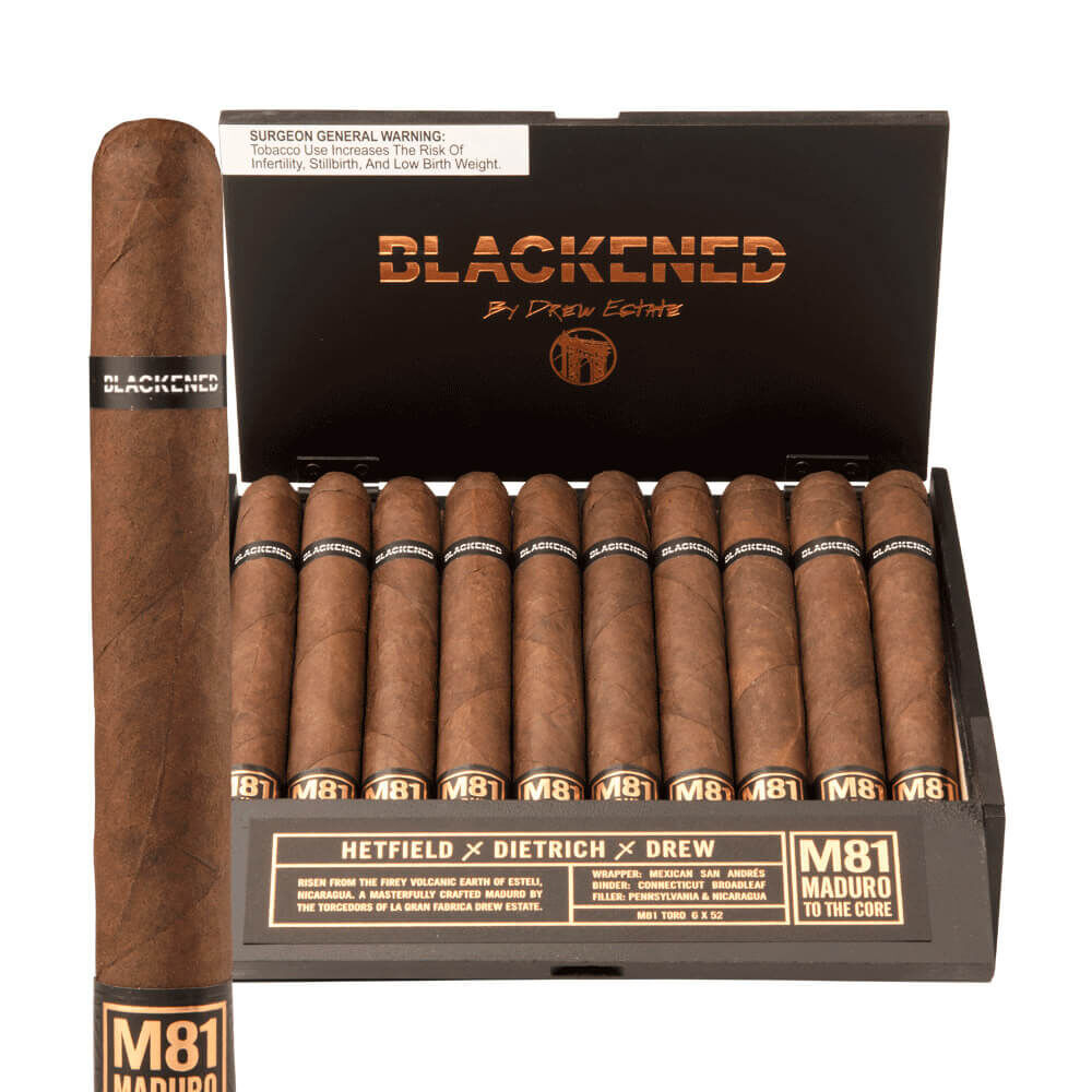 BLACKENED M81 MADRO TO THE CORE TORO 20CT BOX