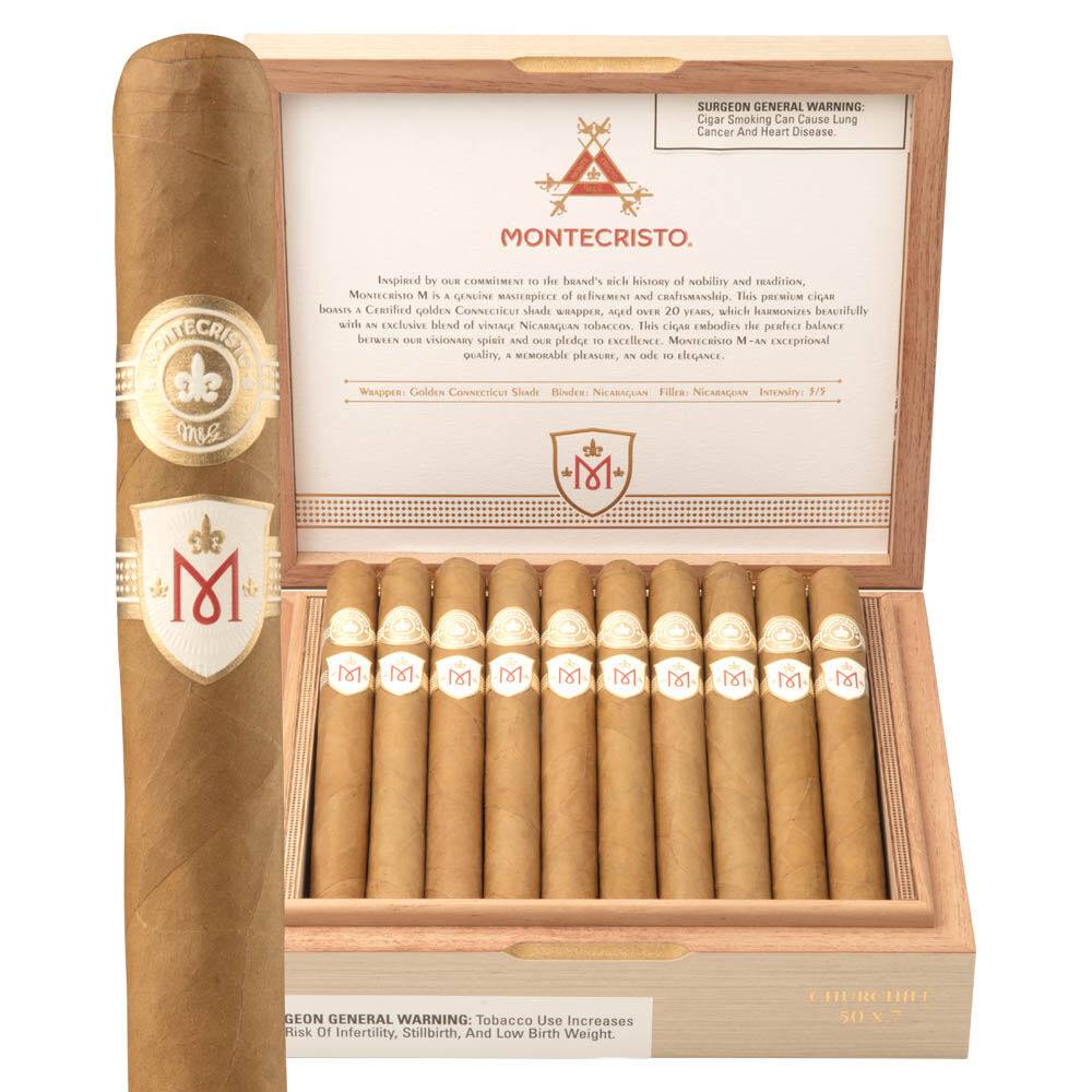 churchill tobacco Montecristo M Churchill