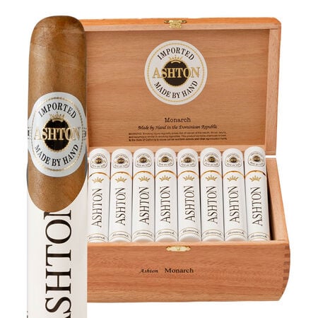 monarch tobacco Ashton Tubes Crown Monarch Brown Sandblast