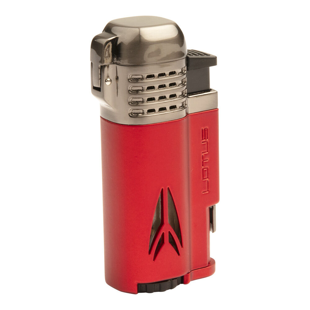 Defiant Lighter Red Matte/Dark Gun, , seriouscigars
