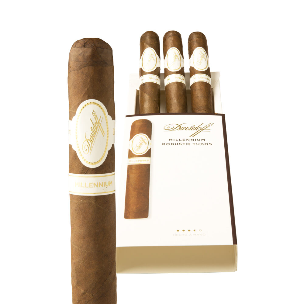 Davidoff Millenium Collection Davidoff Millennium Blend Series Robusto Tubos Pack | SeriousCigars