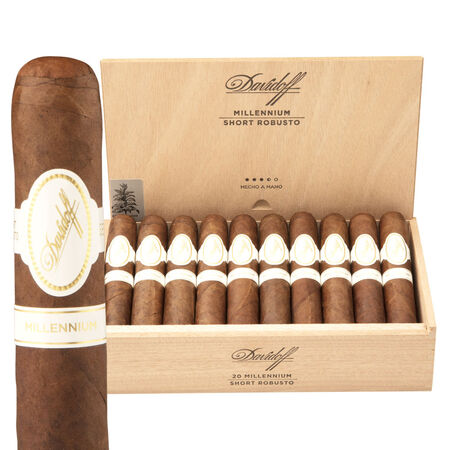 tobacco product for short Davidoff Puro Dominicano Robusto Short Robusto Davidoff Millennium Blend