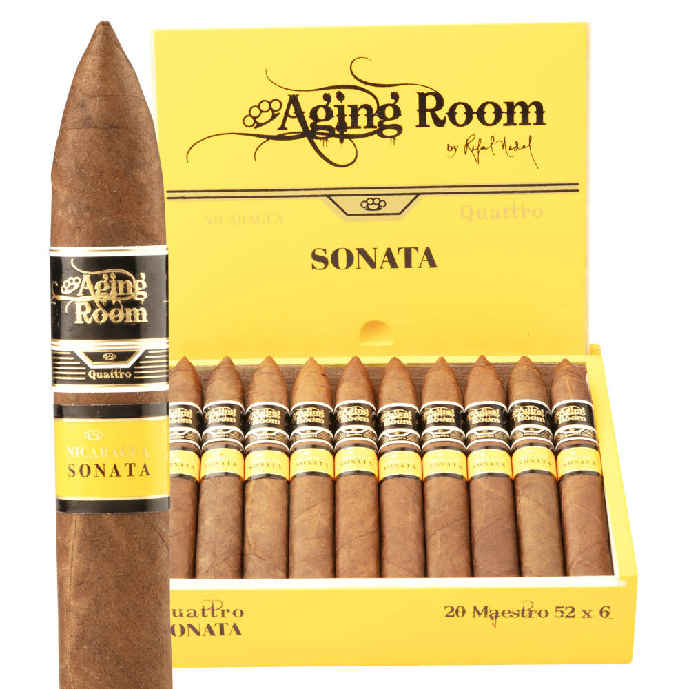 Aging Room Quattro Nicaragua Sonata — Open box