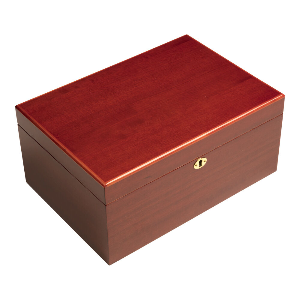 Ashton Mahogany Large Humidor, , seriouscigars