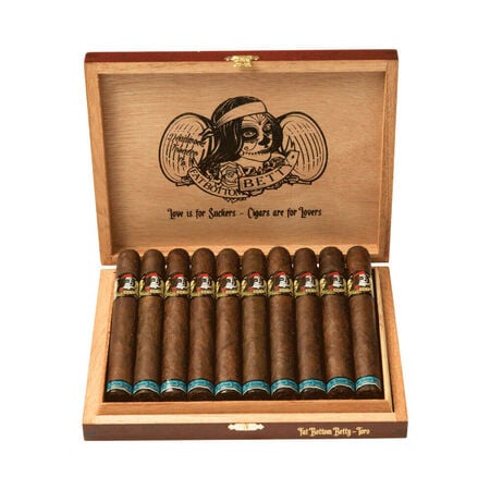deadwood tobacco company fat bottom betty Co. 5x54 Maduro Cigar Deadwood Fat Bottom Betty Gordito