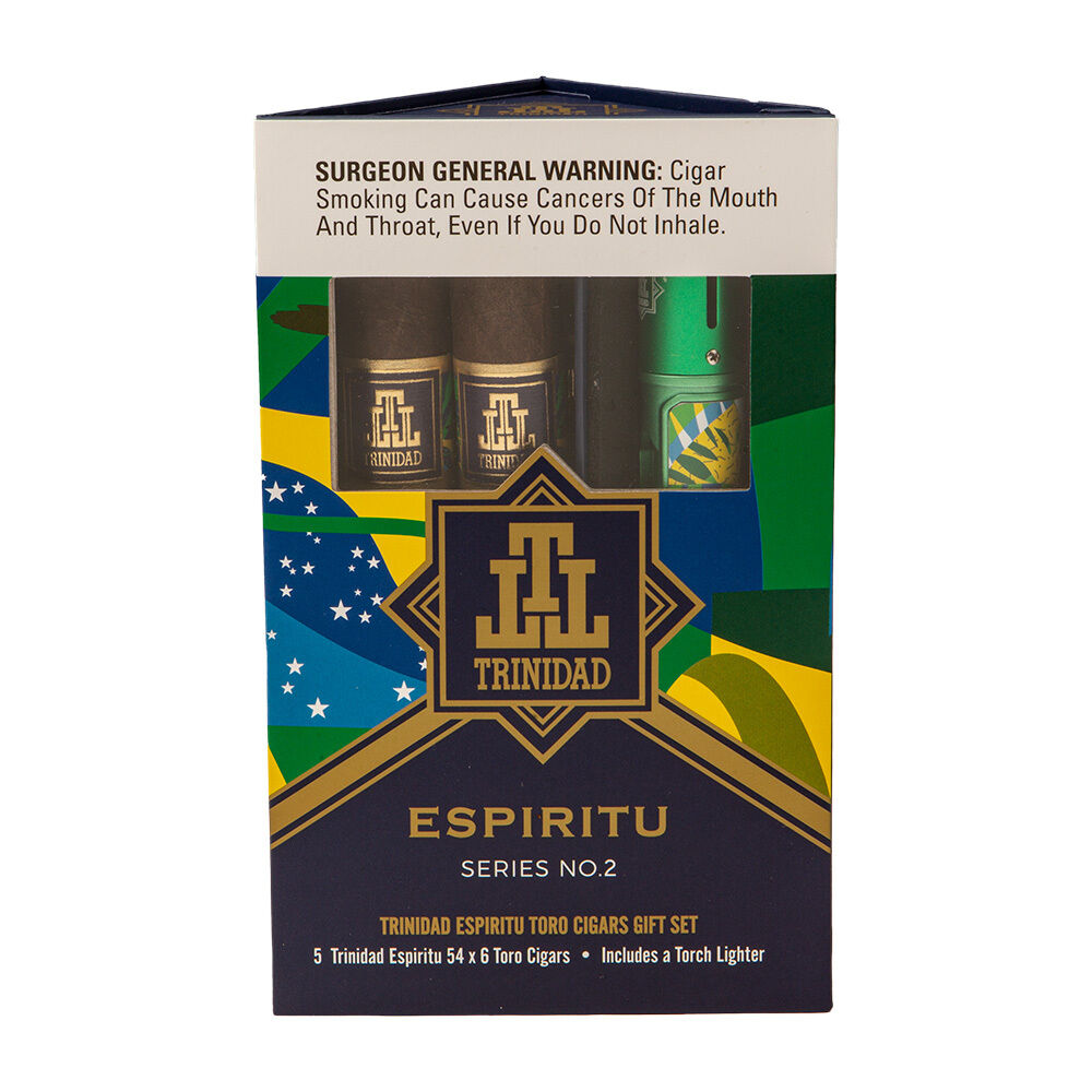 Gift Set Trinidad Espiritu Sampler with Lighter
