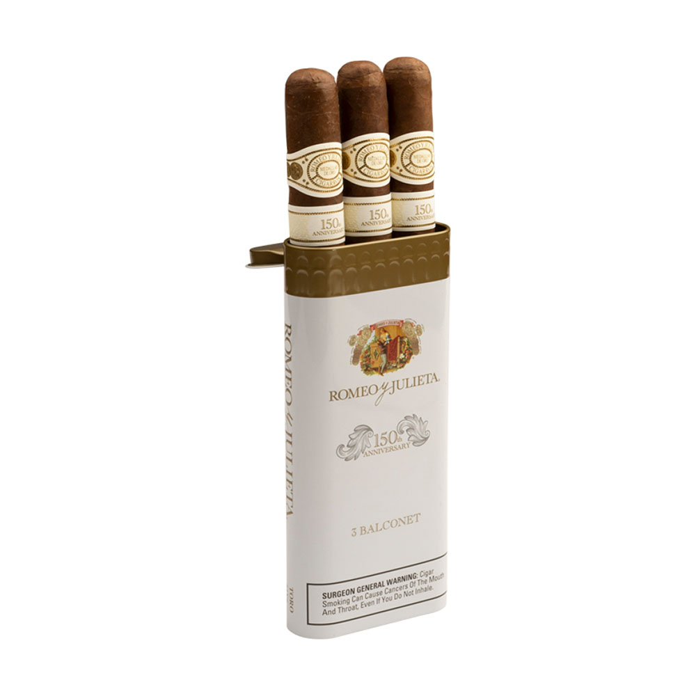 Romeo y Julieta 150th Anniversary Balconet Tins